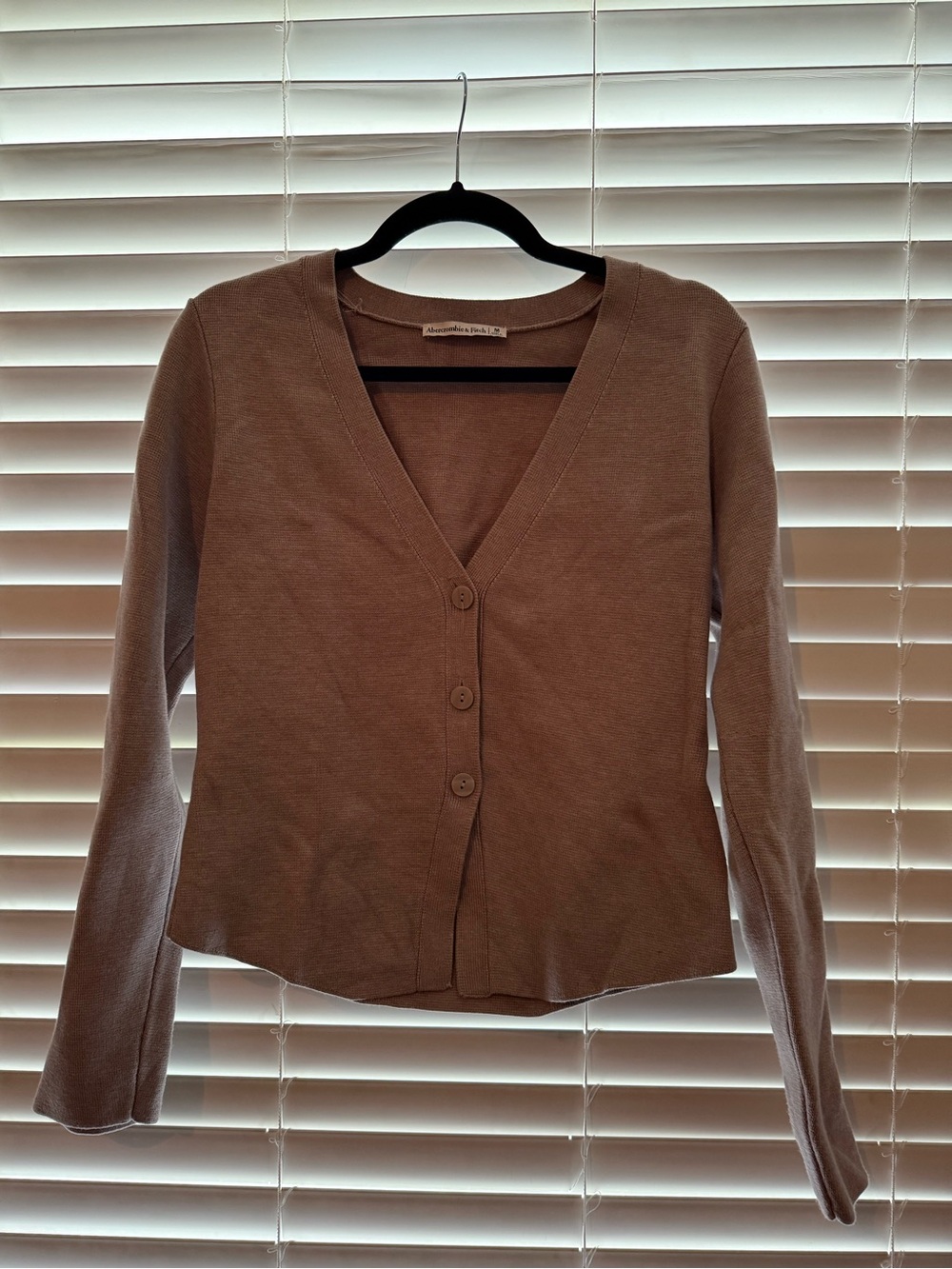 Abercrombie LuxeLoft Rounded Sleeve Cardigan